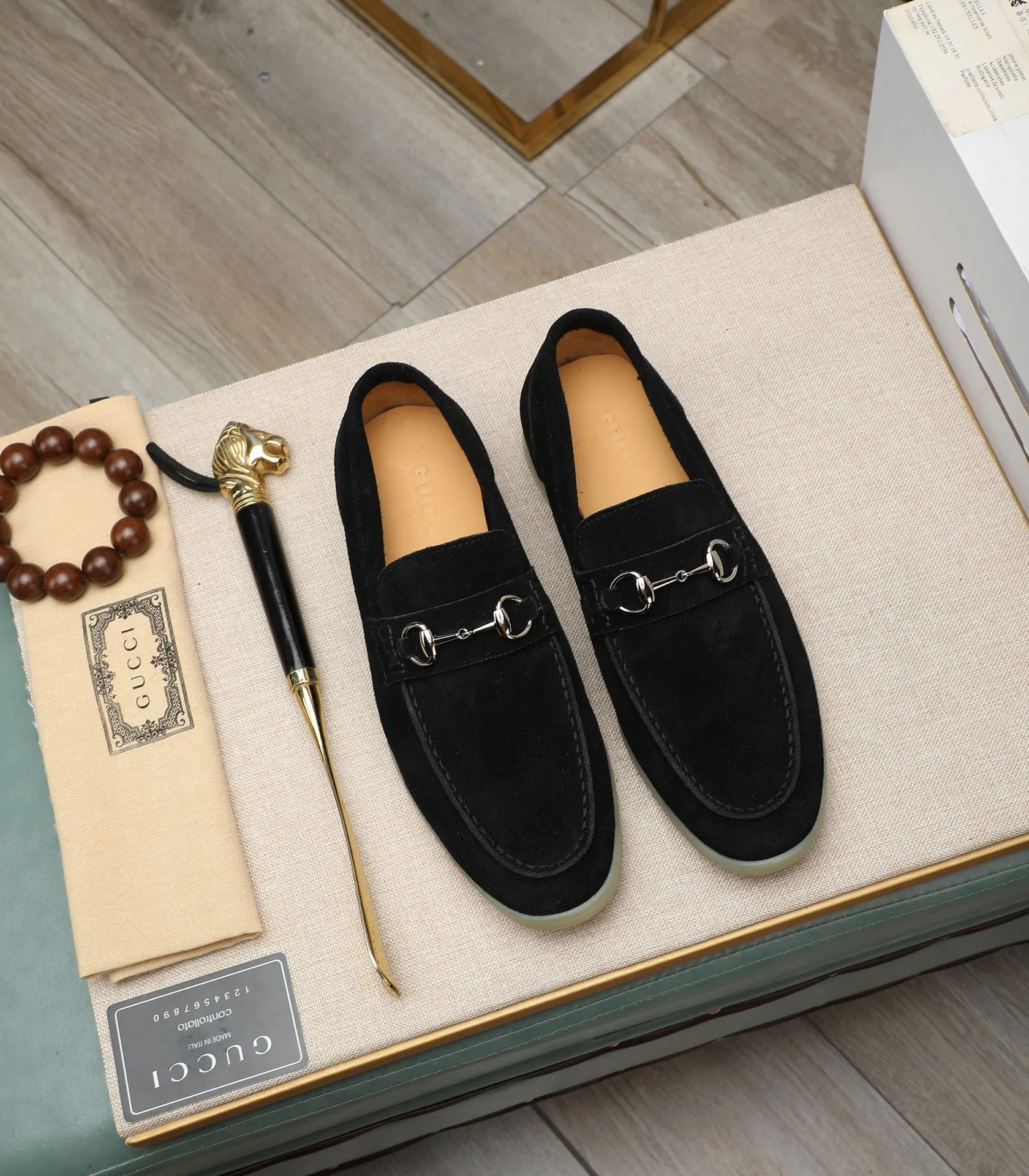 Men's shoes 💰520 📛📛Original (water-dyed cow lining) GUCCI official website formal shoes🌀 Italian 🇮🇹Imported cowhide➕Top imported water-dyed cowhide lining💋Finely handmade Original bottom, the real thing looks better when photographed in person Standard size 38-44
